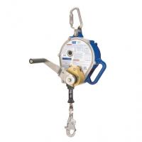 Sealed-Blok Self Retracting Lifeline with Retrieval Winch on a 15M Stainless Steel Cable 3400956
