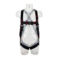 Fall Arrest Safety Harness with Quick Connect Buckles Front and Back D Rings