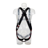 Fall Arrest Safety Harness with Quick Connect Buckles Front and Back D Rings