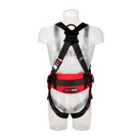 Protecta Fall Arrest Safety Harness with Support Belt Front Back and Side D Rings