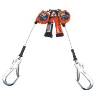 Nano-Lok Edge Twin-leg tie-off Self-Retracting Lifeline 2.5m Length Galv Cable 3500241