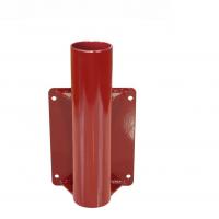 Wall Mount for First Mate Davit Cranes Red Electrostatic Powder Coat finish 5PA5WALL