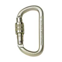 Steel Equal D Screwgate Karabiner