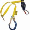 EZ-Stop Tie Back Single Leg 1.65m Length Shock Absorbing Lanyard with Scaffold Hook 1245558