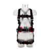Protecta Safety Harness with Padded Support Belt and Horizontal Legs Front Back and Side D Rings 