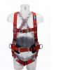 Pro Telecoms Safety Harness with Support Belt Front Back and Side D Rings Quick Connect Buckles 