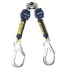 Nano-Lok 2m Length Twin Leg Self-Retracting Lifeline with 57mm Opening Scaffold Hook 3101298