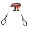 Nano-Lok Edge Twin-leg tie-off  2.5m Galv Cable SRL  with 63mm opening Scaff Hook 3500240