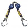 Nano-Lok XL Twin Leg 2.8M Length Dyneema web Self Retracting Lifeline carabiner 52mm opening 3101637